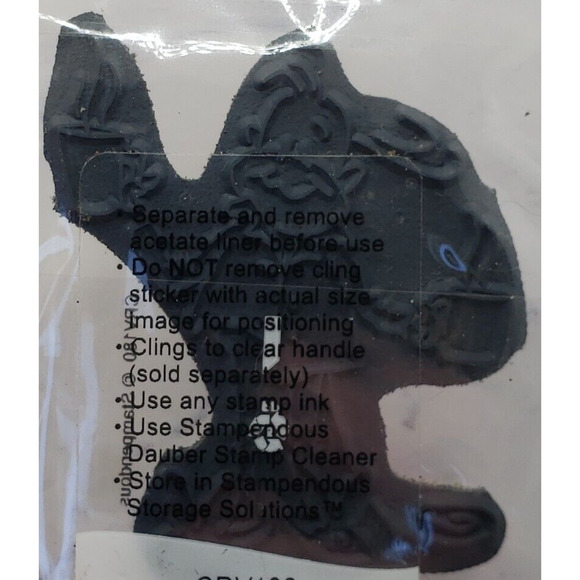 Stampendous Changito Coffee CRV110 Monkey Morning Coffee Cling Rubber Stamp - Picture 5 of 7